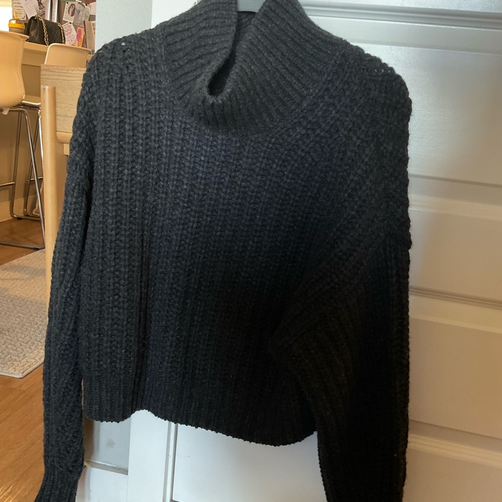 Banana Republic Black Turtleneck Sweater